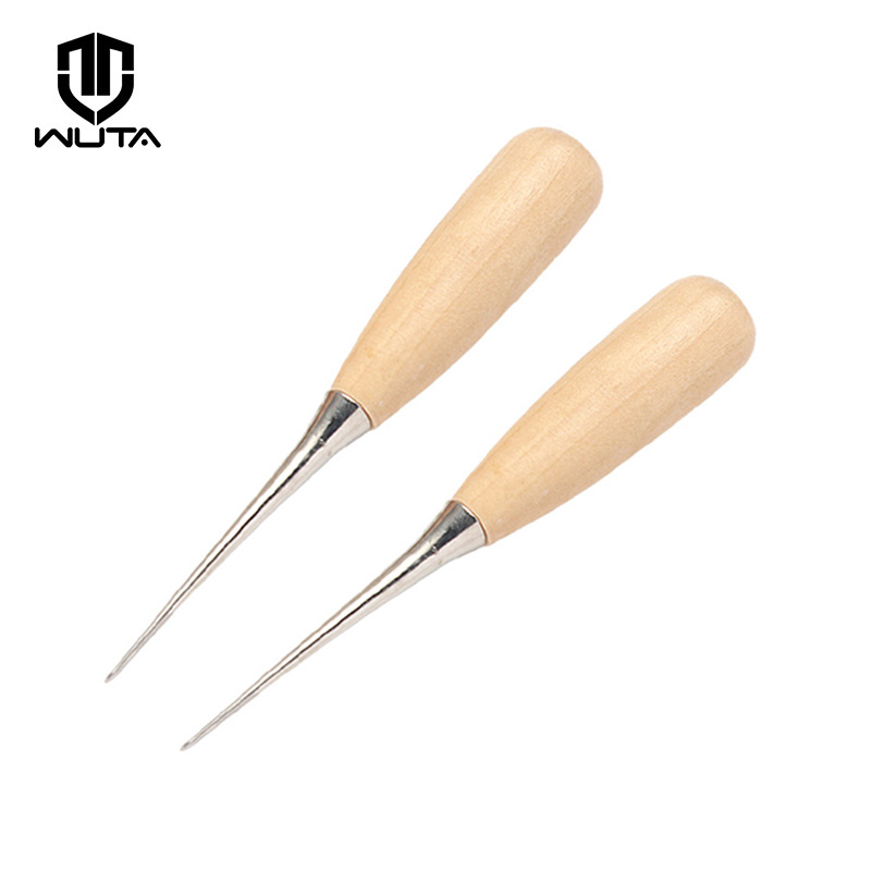 Leatherwork Awl - WUTA 2 قطعة الجلود اليد خياطة
