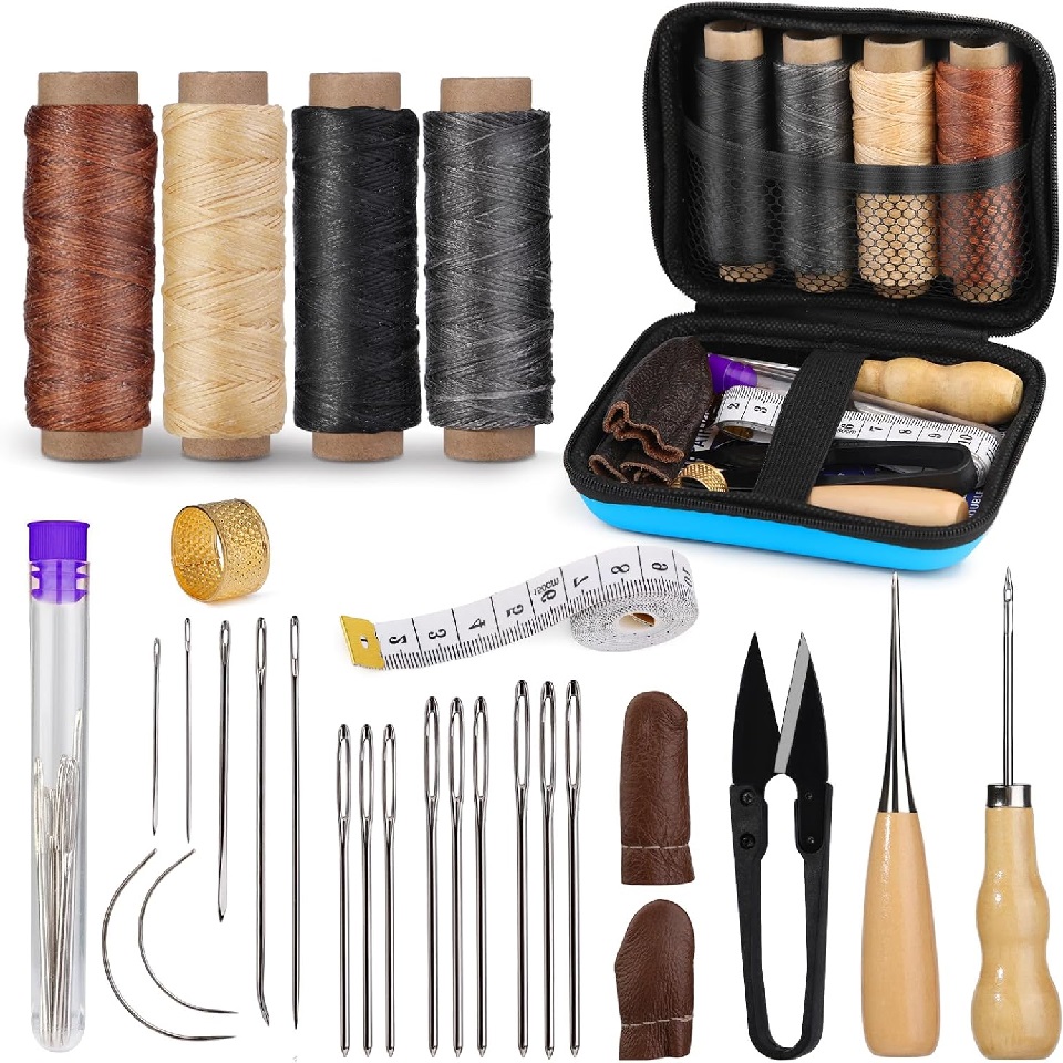 Leatherwork Awl - مجموعة أدوات الخياطة الجلدية من بودور