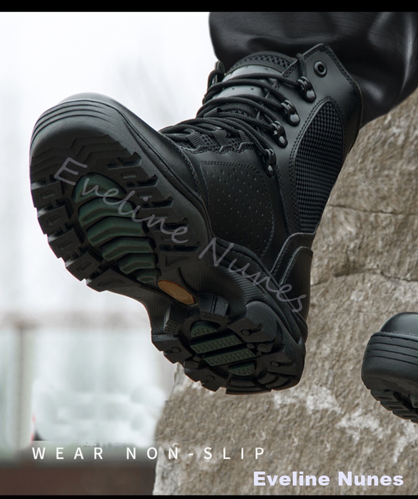 أحذية تكتيكية قتالية شبكية متو - مراجعة Leatherwork Boots وسعره