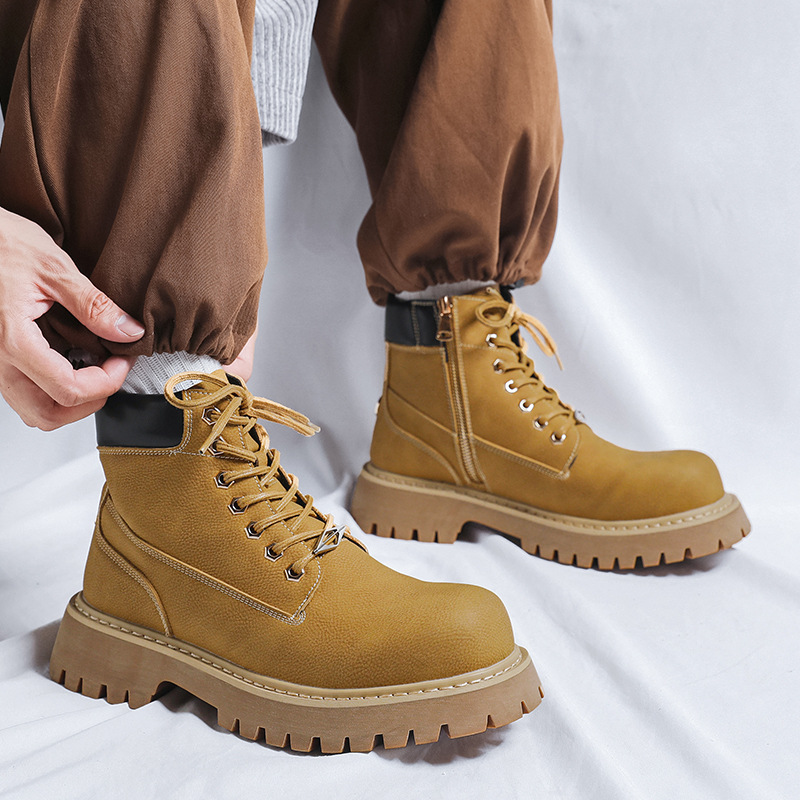 بالإضافة إلى حجم الرجال أزياء  - مراجعة Leatherwork Boots وسعره