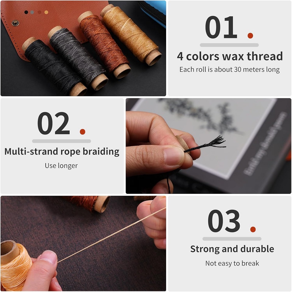 مجموعة أدوات الخياطة الجلدية م - مراجعة Leatherwork Awl وسعره