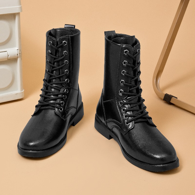 أحذية جلدية عالية الرقبة للأنش - مراجعة Leatherwork Boots وسعره