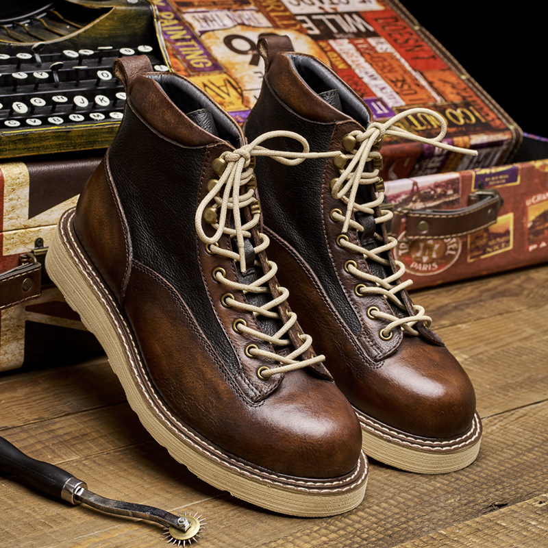 أحذية عمل رجالية قصيرة من الأم - مراجعة Leatherwork Boots وسعره