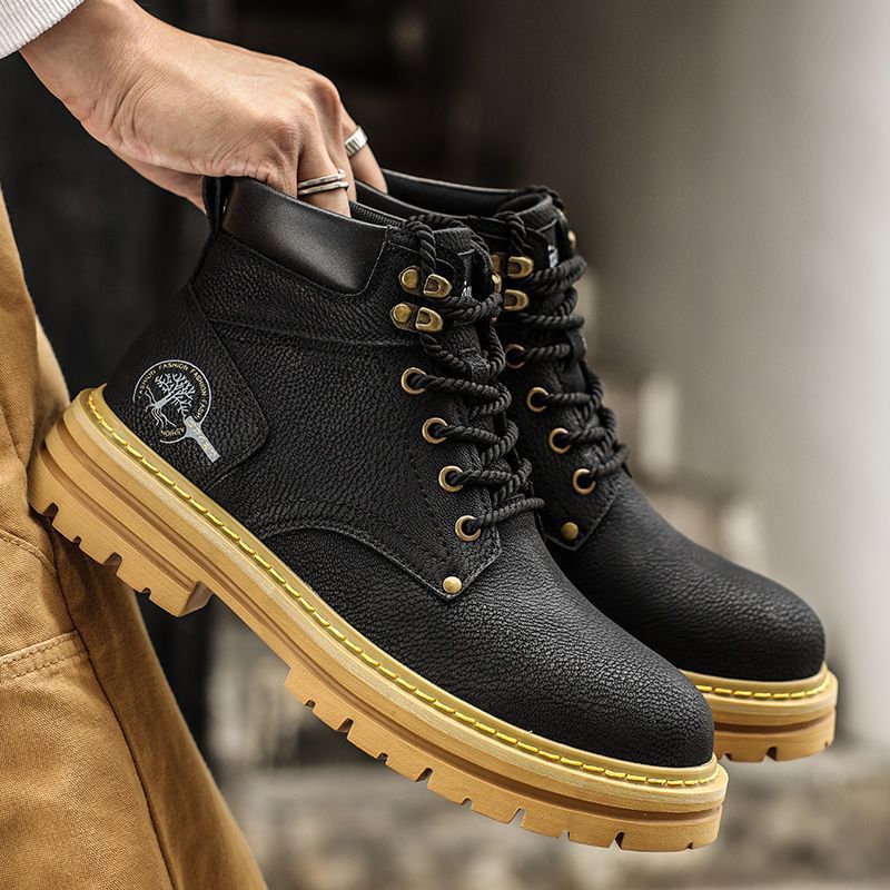 أزياء الرجال أحذية الربيع منصة - مراجعة Leatherwork Boots وسعره