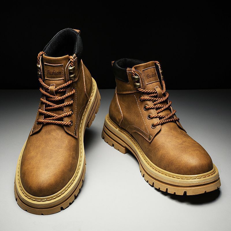 أزياء الرجال أحذية الربيع منصة - مراجعة Leatherwork Boots وسعره