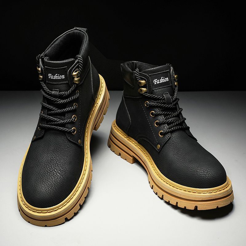 أزياء الرجال أحذية الربيع منصة - مراجعة Leatherwork Boots وسعره