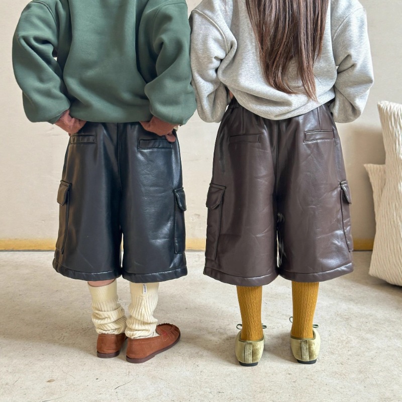 بنطلون جلد ناعم ومخملي للأطفال - مراجعة Leather Work For Kids وسعره