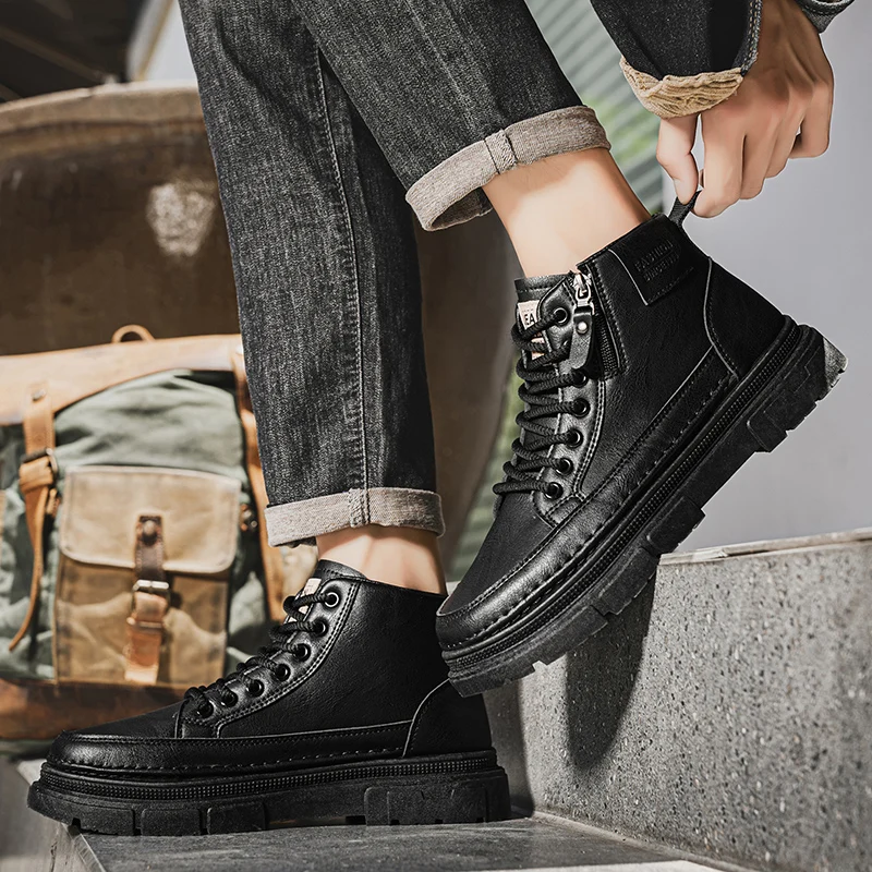 أحذية كاحل بتصميم كلاسيكي للرج - مراجعة Leatherwork Boots وسعره
