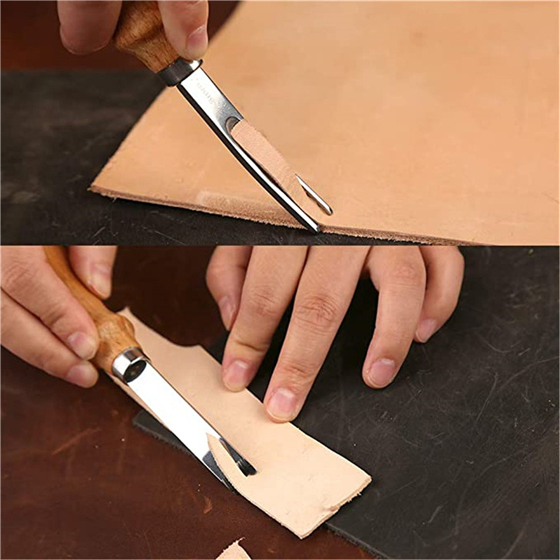 الجلود العملية الحرفية حافة Be - مراجعة Leather Edge Beveler وسعره