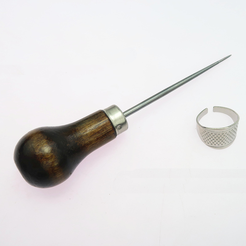 25 قطعة/المجموعة الجلود الحرفي - مراجعة Leatherwork Awl وسعره