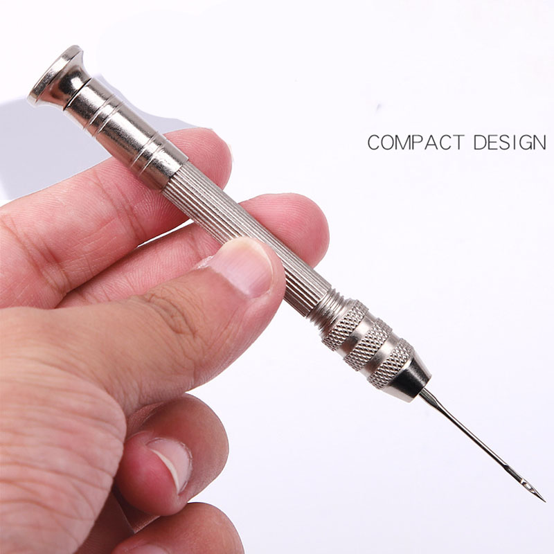الجلود الخياطة Awl مجموعة استب - مراجعة Leatherwork Awl وسعره
