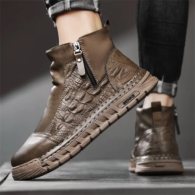 أحذية عمل عالية الرقبة بتصميم  - مراجعة Leatherwork Boots وسعره