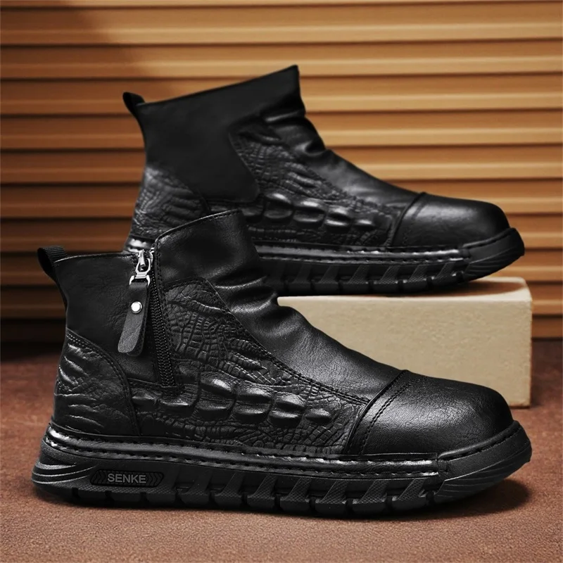 أحذية عمل عالية الرقبة بتصميم  - مراجعة Leatherwork Boots وسعره