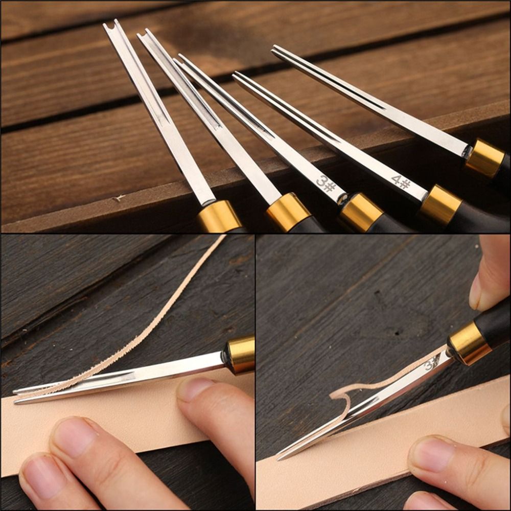 أداة احترافية لتشذيب حواف الجل - مراجعة Leather Edge Beveler وسعره