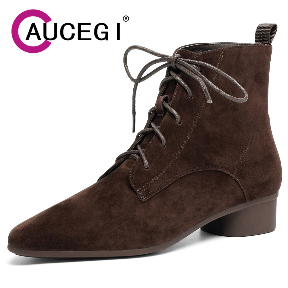 أحذية Aucegi النسائية والأطفال - مراجعة Leather Work For Kids وسعره