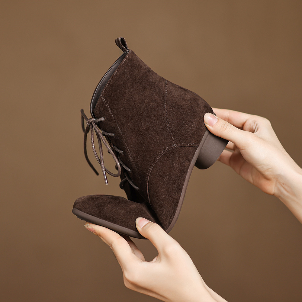 أحذية Aucegi النسائية والأطفال - مراجعة Leather Work For Kids وسعره