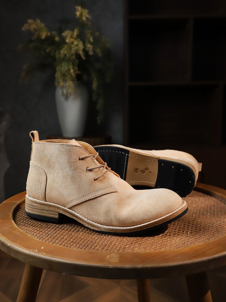 الموضة تنوعا الذكور الدانتيل م - مراجعة Leatherwork Boots وسعره